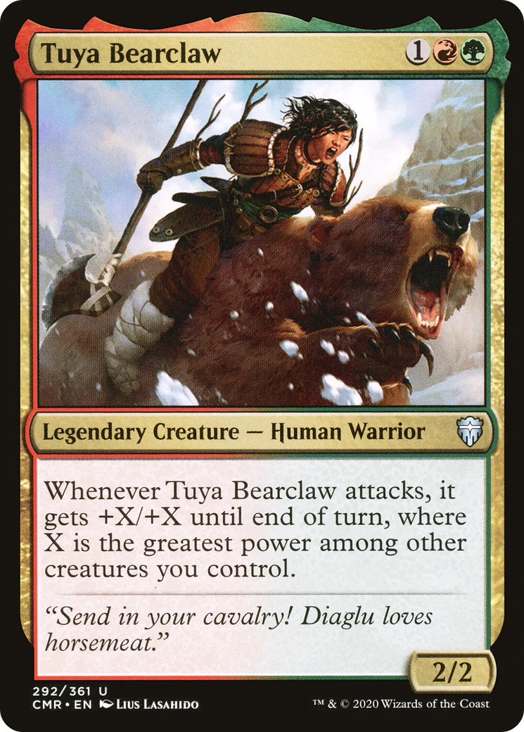 Tuya Bearclaw (CMR-292)  - Commander Legends