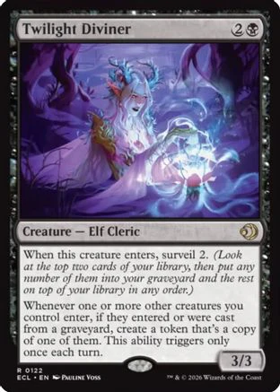 Twilight Diviner (ECL-122) Foil - Lorwyn Eclipsed