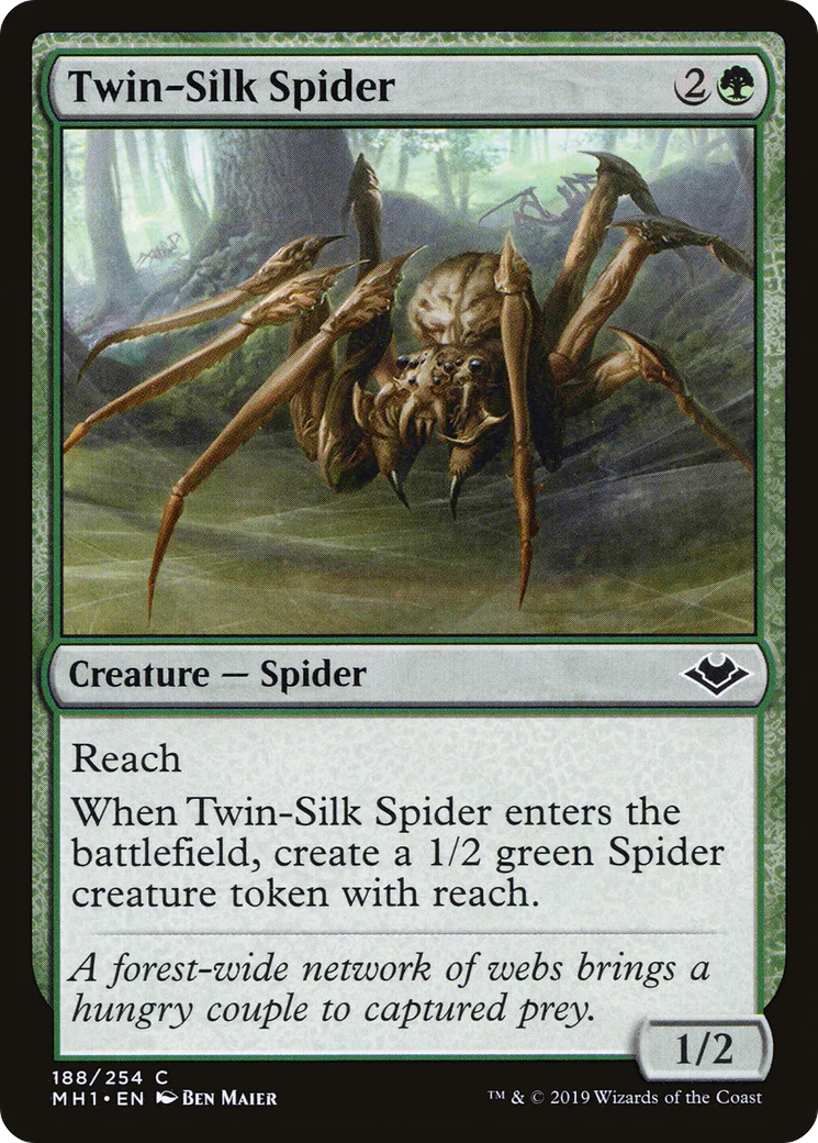 Twin-Silk Spider (MH1-188)  - Modern Horizons
