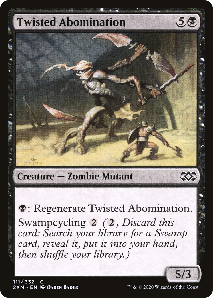 Twisted Abomination (2XM-111) Foil - Double Masters
