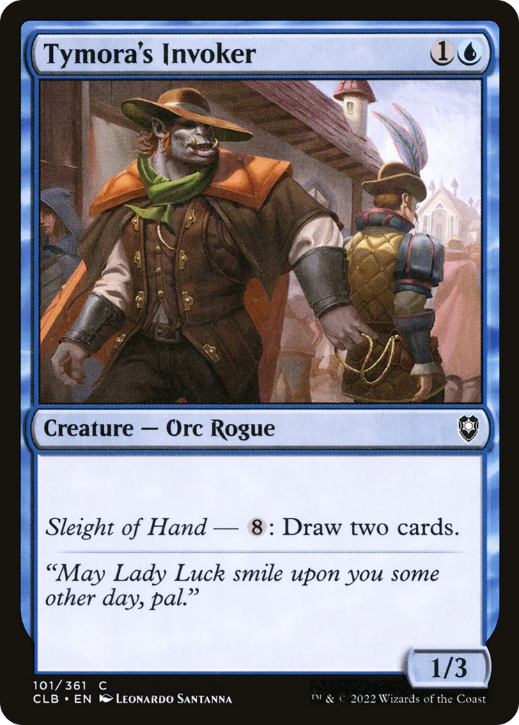 Tymora's Invoker (CLB-101)  - Commander Legends: Battle for Baldur's Gate