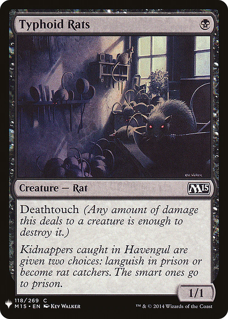 Typhoid Rats (LIST-118)  - The List