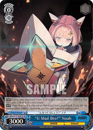 "U Mad Bro?" Noah (SR) (NIK/S117-E097S SR) - GODDESS OF VICTORY: NIKKE