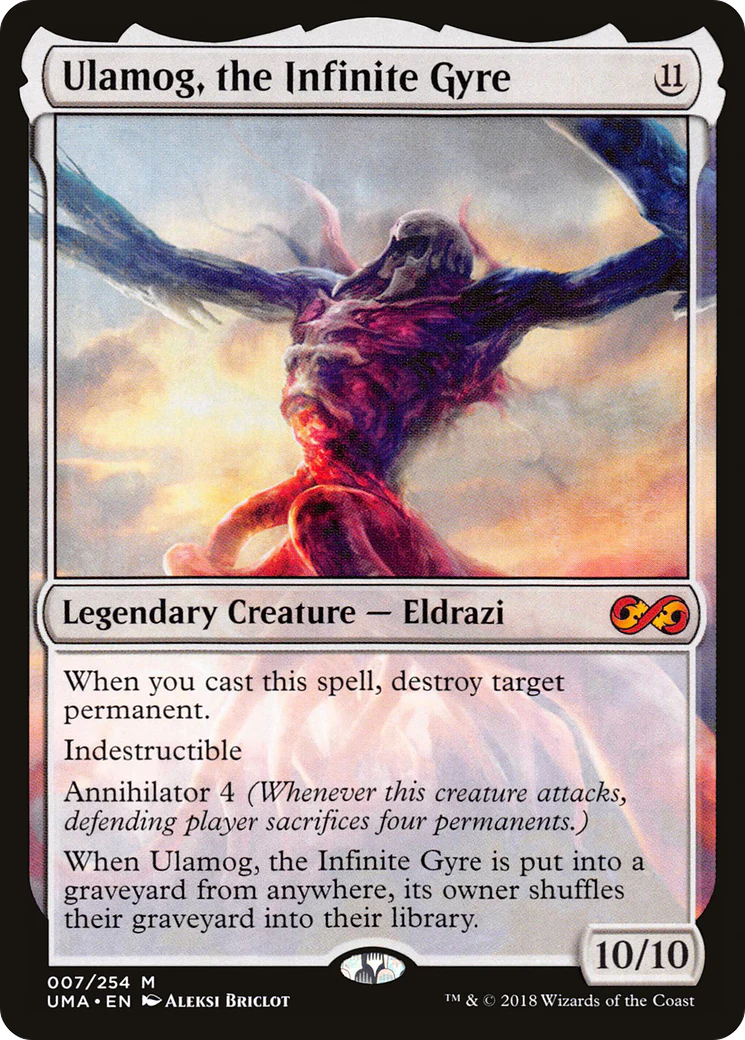 Ulamog, the Infinite Gyre (UMA-007) Foil - Ultimate Masters
