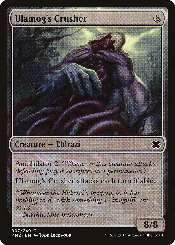 Ulamog's Crusher (MM2-007)  Foil - Modern Masters 2015