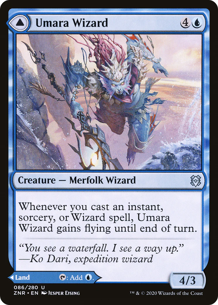 Umara Wizard (ZNR-086)  - Zendikar Rising