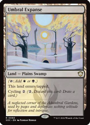 Umbral Expanse (SOC-060)  - Commander: Secrets of Strixhaven