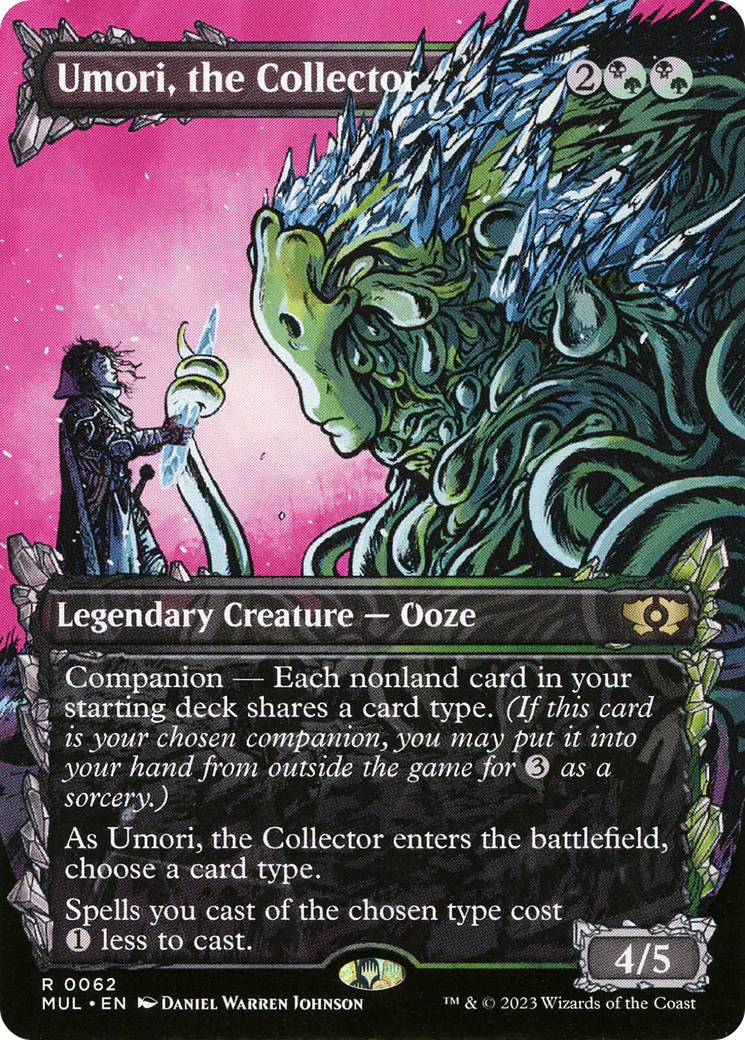 Umori, the Collector (MUL-062)  Foil - Multiverse Legends: (Showcase) (Borderless)