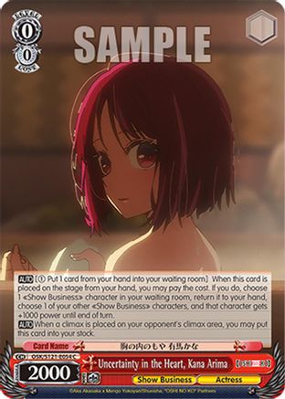 Uncertainty in the Heart, Kana Arima (OSK/S121-E054 C) - [OSHI NO KO] Vol.2