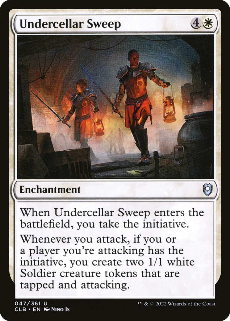 Undercellar Sweep (CLB-047)  - Commander Legends: Battle for Baldur's Gate