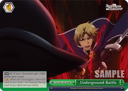 Underground Battle (RRR) (EIS/SX07-027R) - The Eminence in Shadow