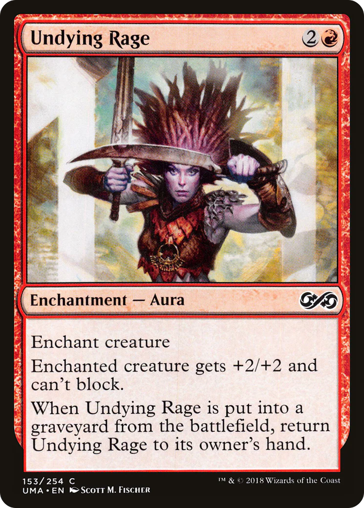Undying Rage (UMA-153)  - Ultimate Masters