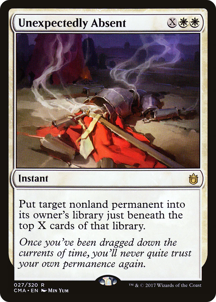 Unexpectedly Absent (CMA-027)  - Commander Anthology