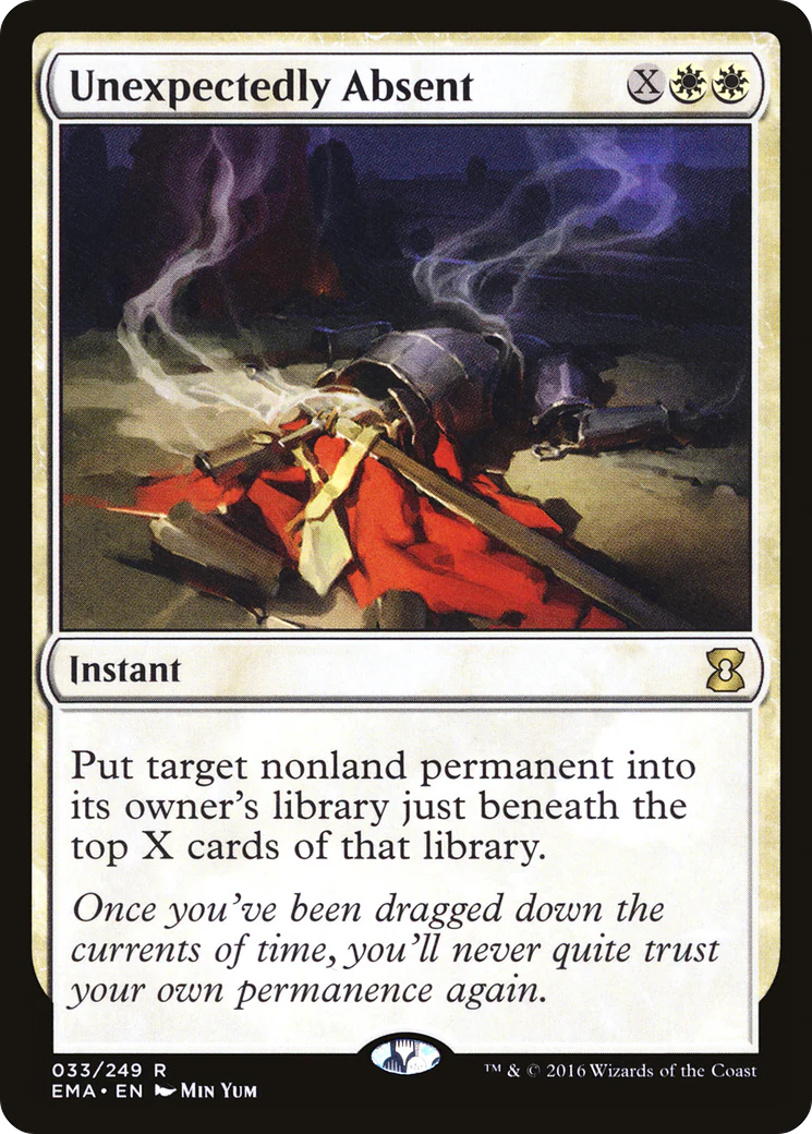 Unexpectedly Absent (EMA-033)  - Eternal Masters