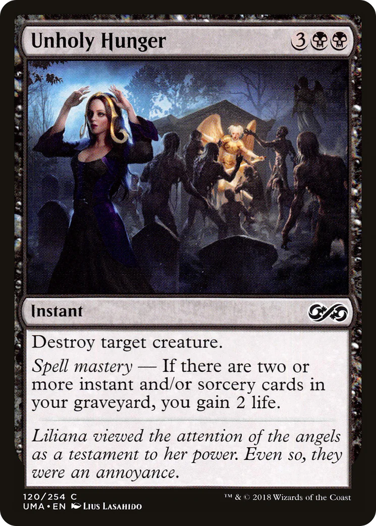 Unholy Hunger (UMA-120)  Foil - Ultimate Masters
