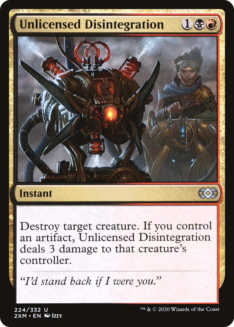 Unlicensed Disintegration (2XM-224)  - Double Masters