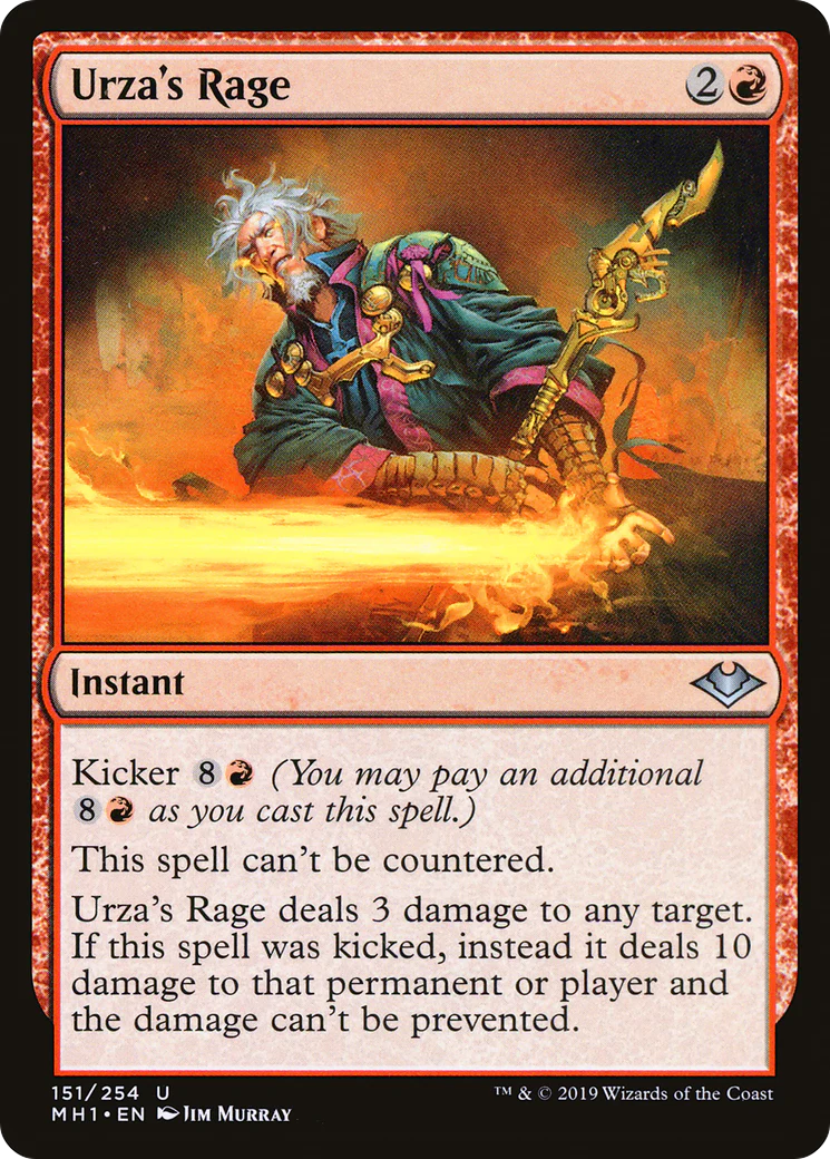 Urza's Rage (MH1-151)  Foil - Modern Horizons