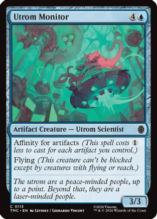 Utrom Monitor (TMC-113)  - Commander: Teenage Mutant Ninja Turtles