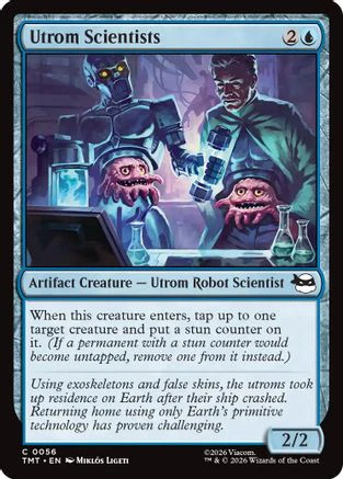 Utrom Scientists (TMT-056)  - Teenage Mutant Ninja Turtles