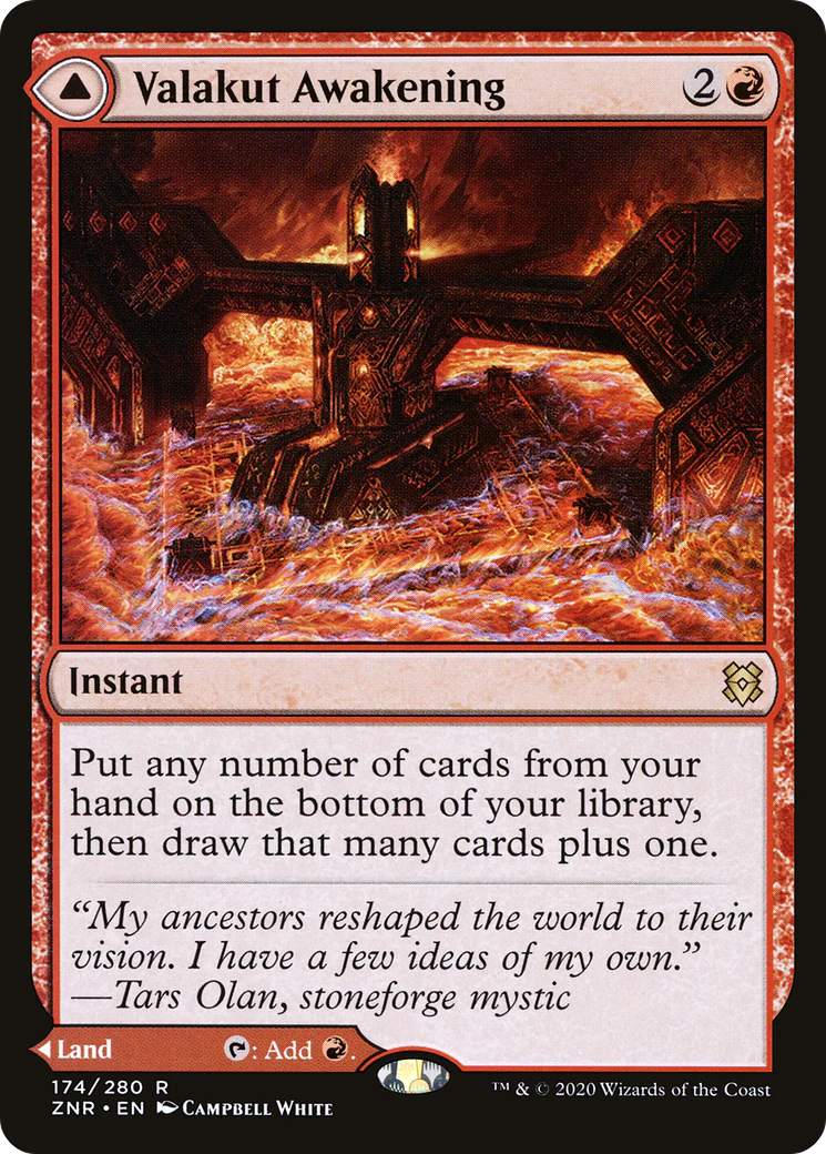 Valakut Awakening (ZNR-174)  Foil - Zendikar Rising