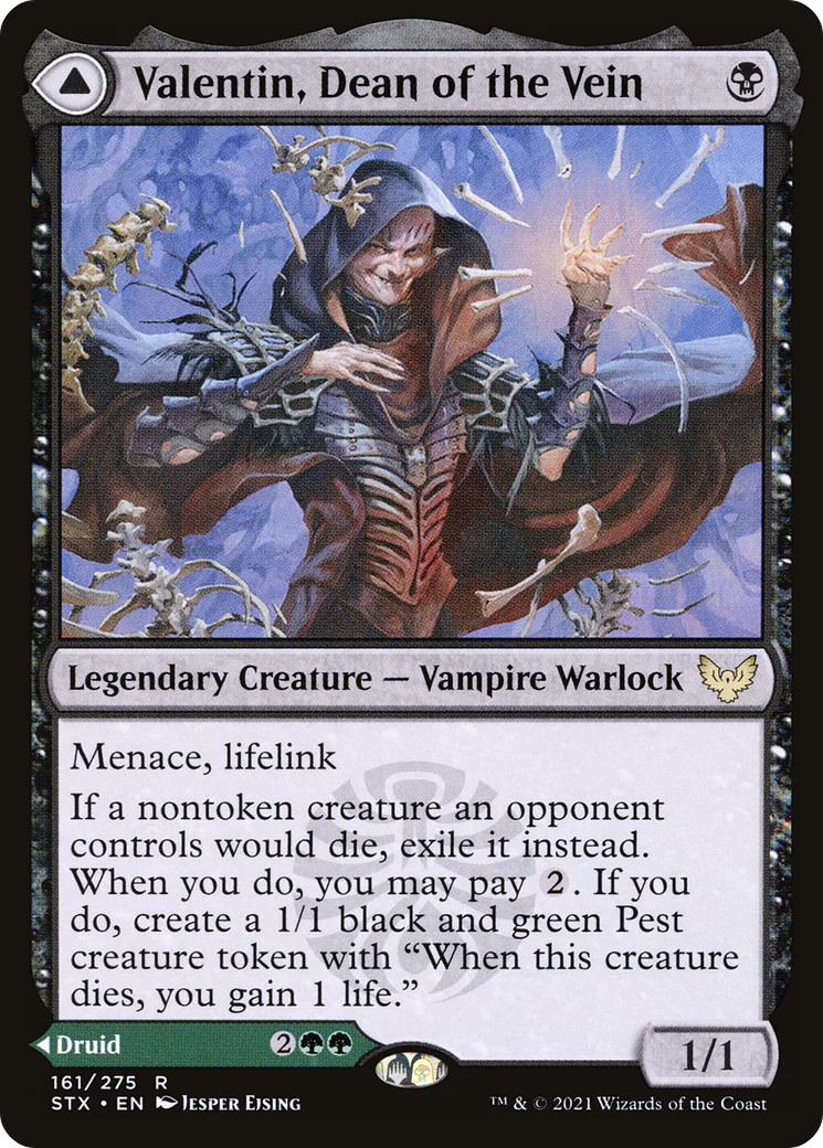 Valentin, Dean of the Vein (STX-161)  - Strixhaven: School of Mages - Image 3