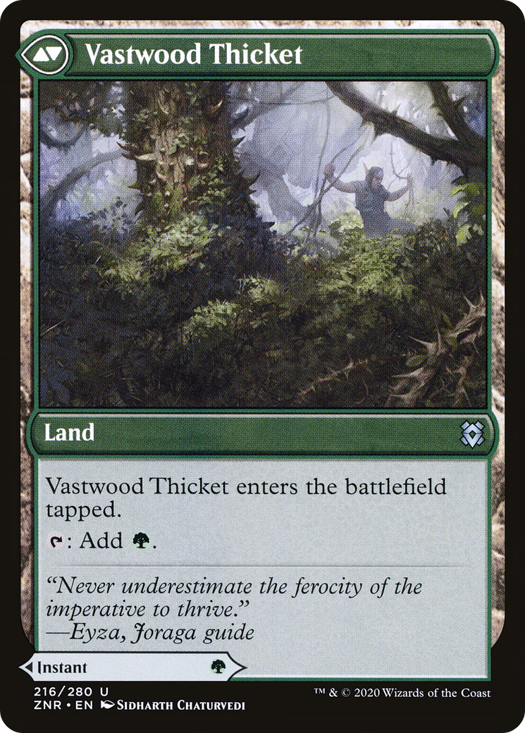 Vastwood Fortification (ZNR-216)  Foil - Zendikar Rising - Image 2