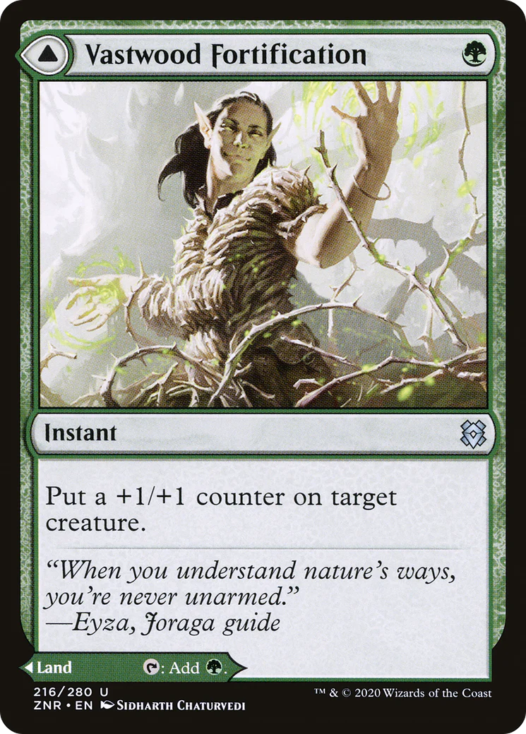 Vastwood Fortification (ZNR-216)  - Zendikar Rising