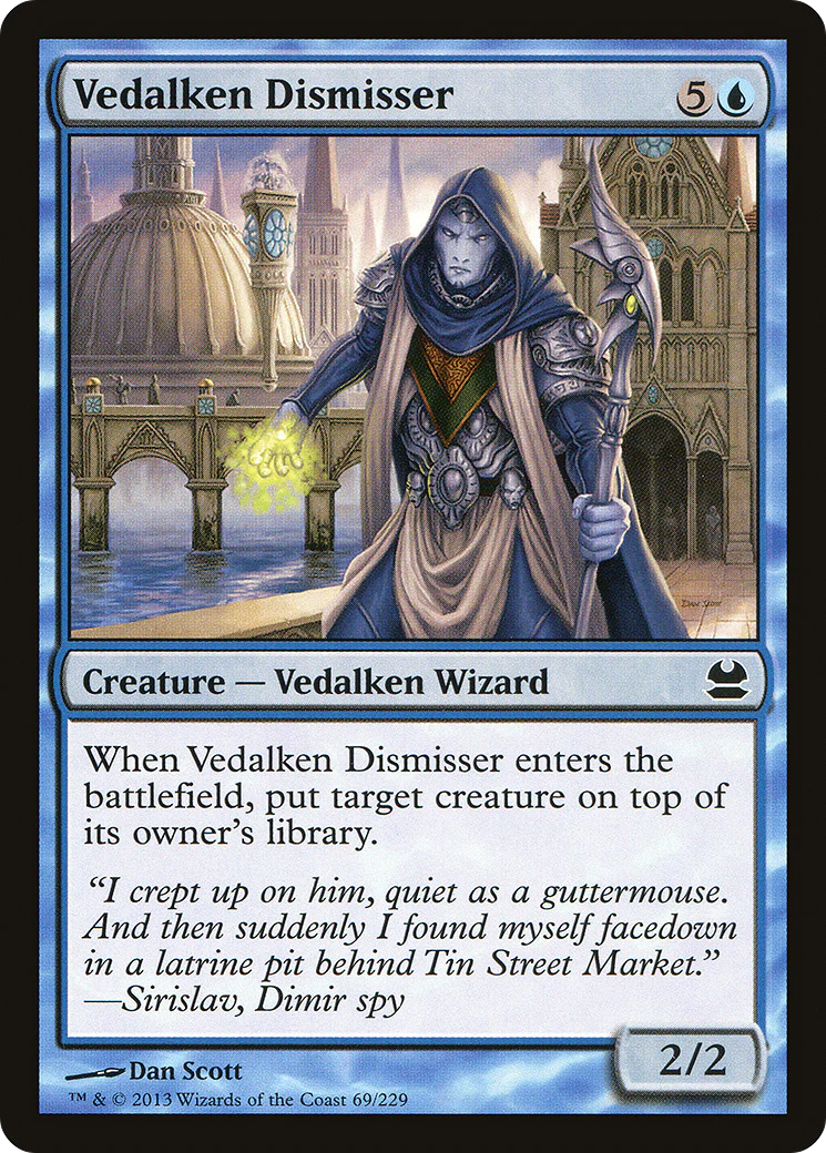 Vedalken Dismisser (MMA-069)  Foil - Modern Masters