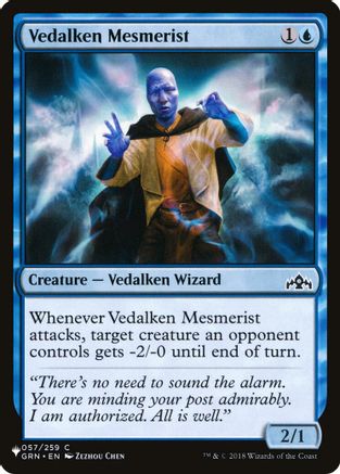 Vedalken Mesmerist (LIST-057/259)  - The List Reprints