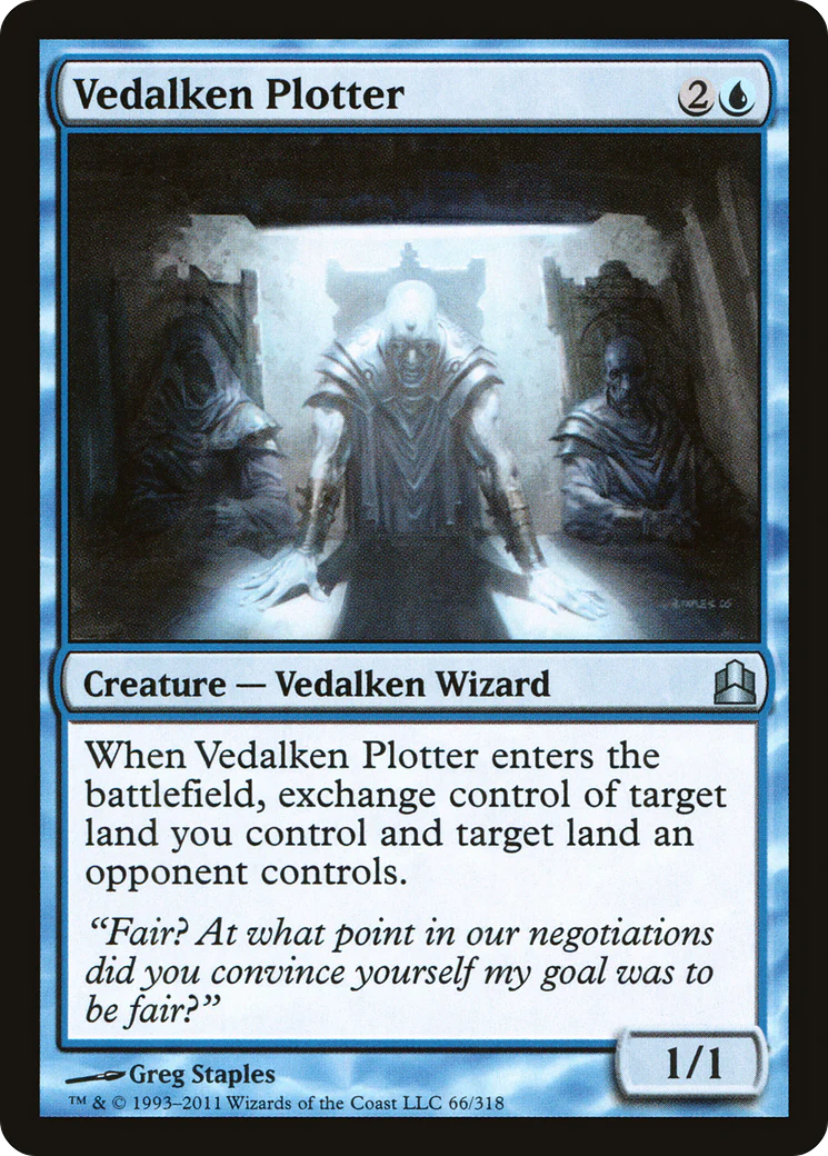 Vedalken Plotter (CMD-066)  - Commander 2011
