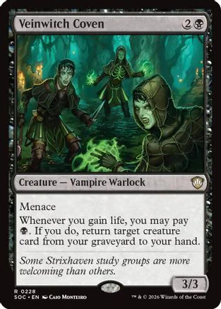 Veinwitch Coven (SOC-228)  - Commander: Secrets of Strixhaven