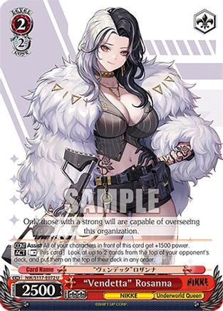 "Vendetta" Rosanna (NIK/S117-E072 U) - GODDESS OF VICTORY: NIKKE