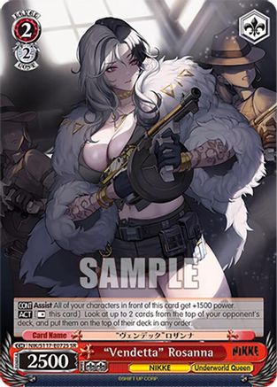 "Vendetta" Rosanna (SR) (NIK/S117-E072S SR) - GODDESS OF VICTORY: NIKKE