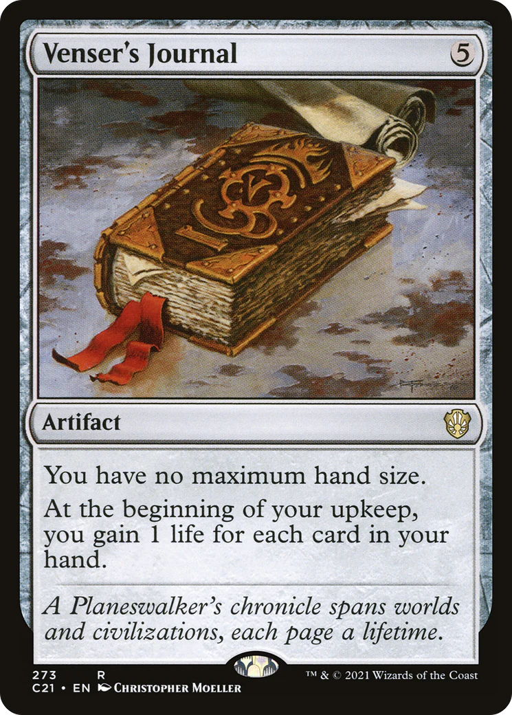 Venser's Journal (C21-273)  - Commander 2021