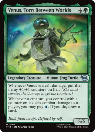 Venus, Torn Between Worlds (TMT-136)  - Teenage Mutant Ninja Turtles