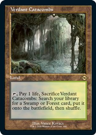 Verdant Catacombs (Retro Frame) (Foil Etched) (MH2-440)  Foil - Modern Horizons 2
