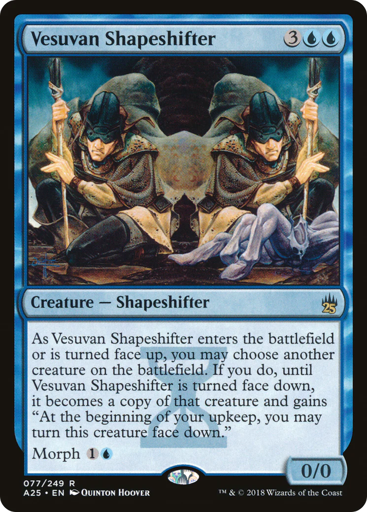 Vesuvan Shapeshifter (A25-077)  Foil - Masters 25
