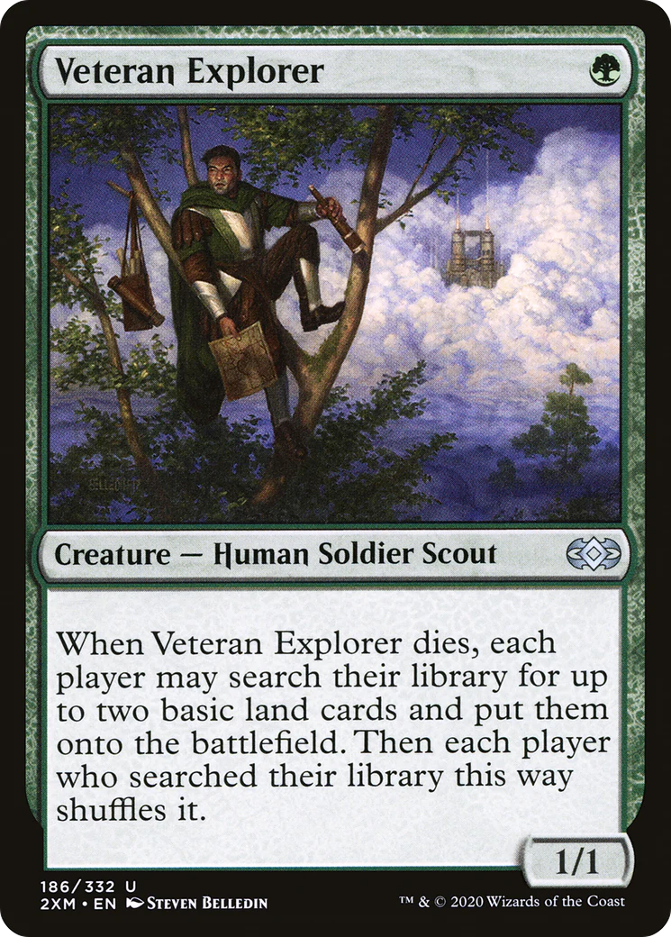 Veteran Explorer (2XM-186)  Foil - Double Masters