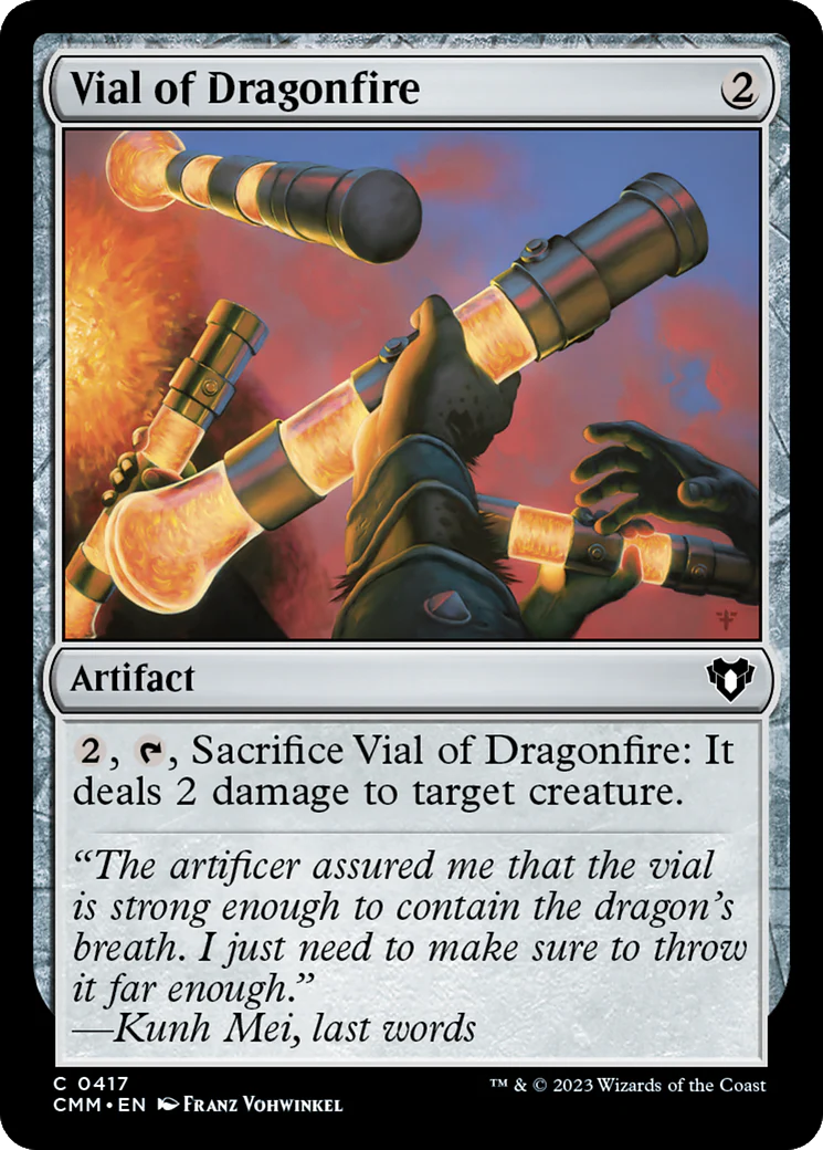 Vial of Dragonfire (CMM-417)  - Commander Masters