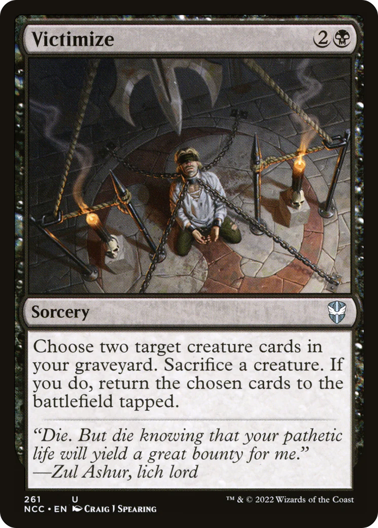 Victimize (NCC-261)  - New Capenna Commander