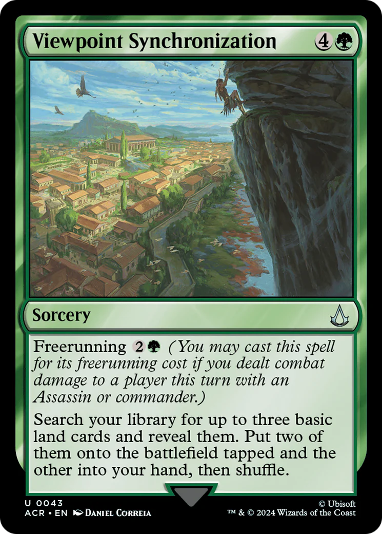 Viewpoint Synchronization (ACR-043)  Foil - Assassin's Creed
