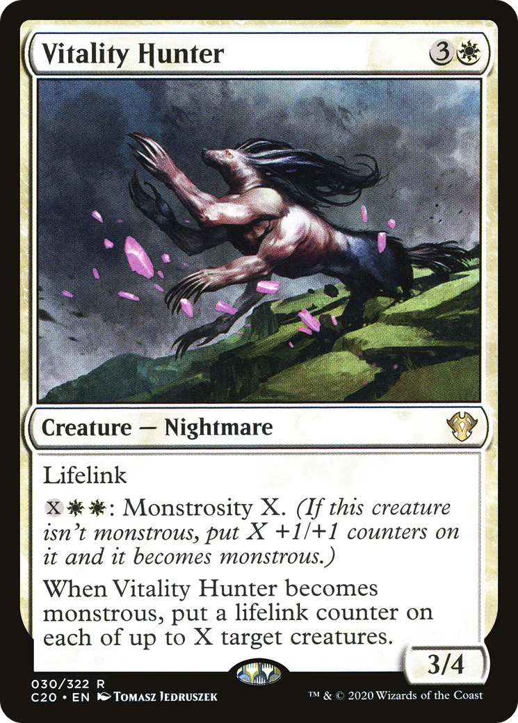 Vitality Hunter (C20-030)  - Commander 2020