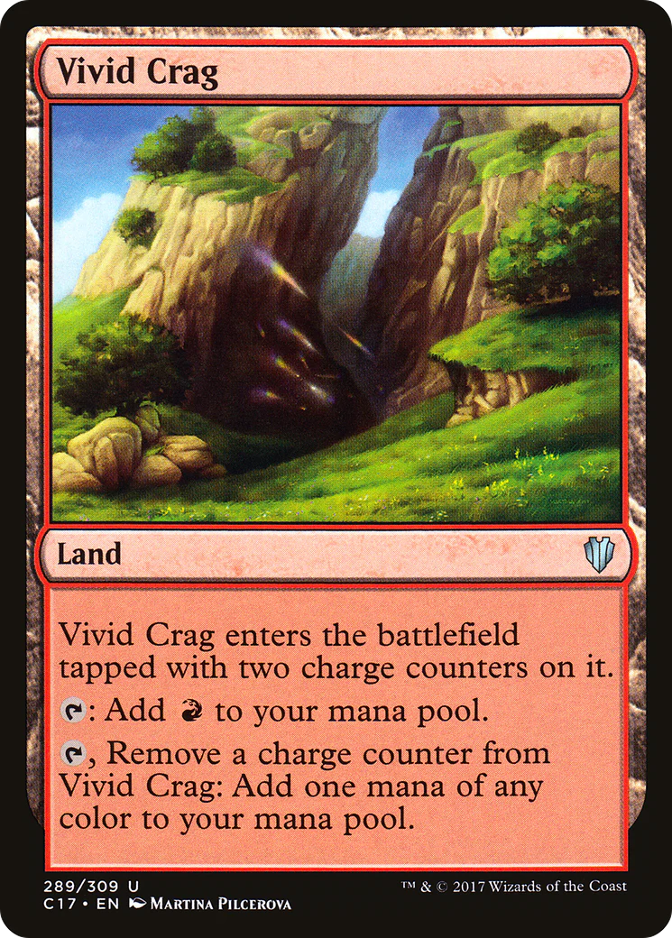 Vivid Crag (C17-289)  - Commander 2017
