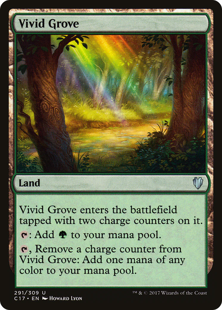 Vivid Grove (C17-291)  - Commander 2017