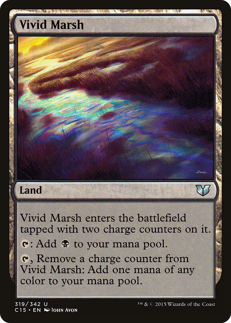 Vivid Marsh (C15-319)  - Commander 2015