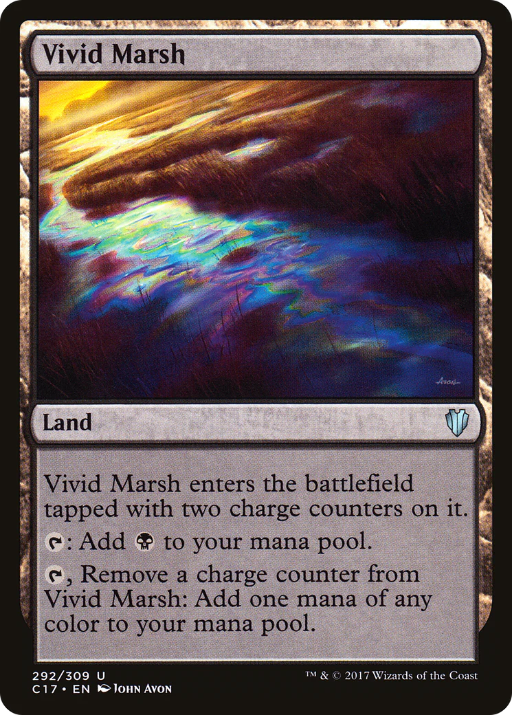 Vivid Marsh (C17-292)  - Commander 2017