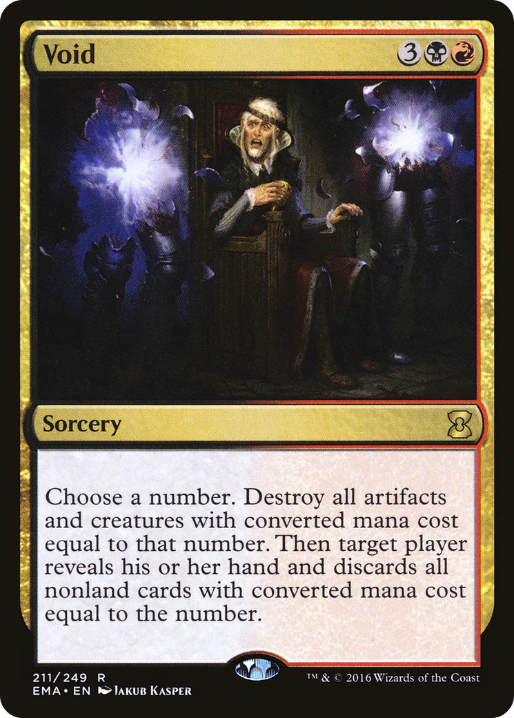 Void (EMA-211)  Foil - Eternal Masters