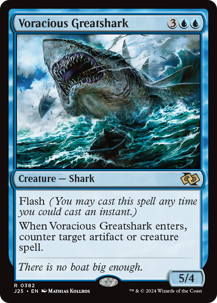 Voracious Greatshark (J25-382)  - Foundations Jumpstart