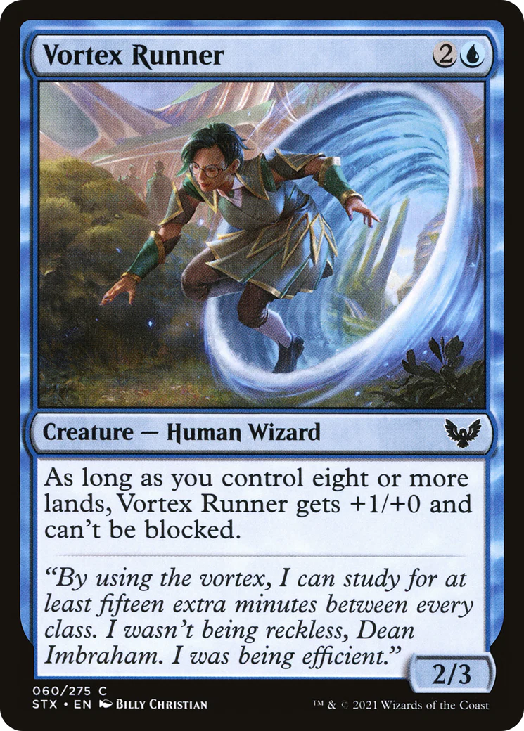 Vortex Runner (STX-060)  - Strixhaven: School of Mages