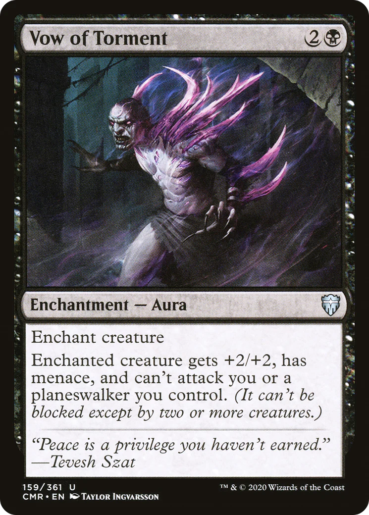 Vow of Torment (CMR-159) - Commander Legends